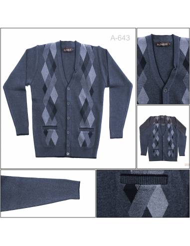 Jaket/Sweater Rajut Cowok/Cewek Alpheus