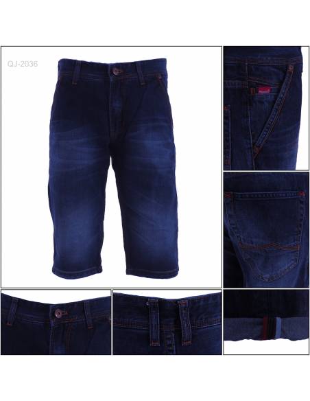 Celana Pendek Jeans Cowok Reguler Picasso 27-32