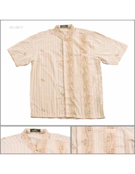 Kemeja Muslim Cowok Lengan Pendek Benhill L