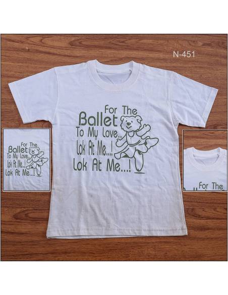Kaos Oblong/T-shirt Anak Cewek Lengan Pendek All Size