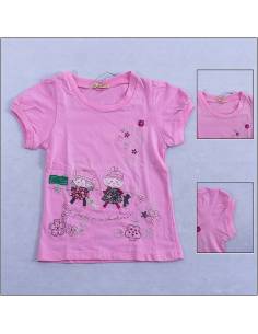 Obral Kaos Oblong Anak Cewek Lengan Pendek 4