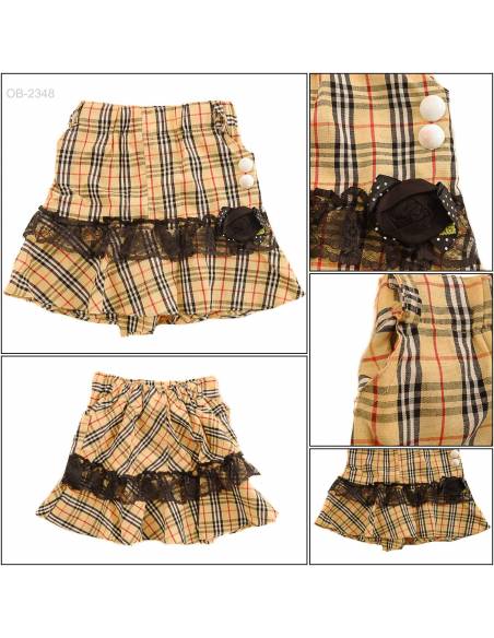 Obral Rok Pendek Katun Anak Cewek 3