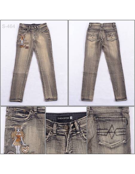 Celana Panjang Jeans Anak Cewek Bebe 20