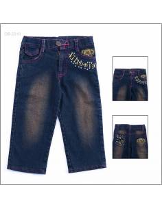 Obral Celana Panjang Jeans 7/8 Anak Cewek  4-6