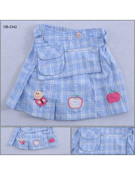 Obral Rok Pendek Katun Anak Cewek 5