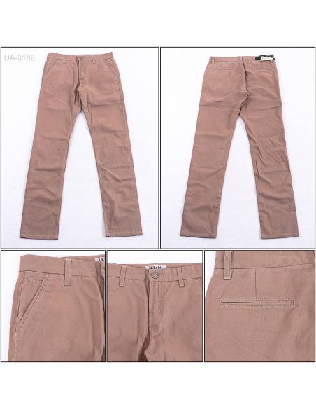 Celana Panjang Katun Slim Fit Cowok Stretch Lois 29-36