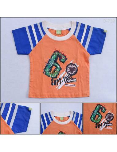 Kaos Oblong Anak Cowok Lengan Pendek