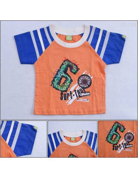 Kaos Oblong Anak Cowok Lengan Pendek