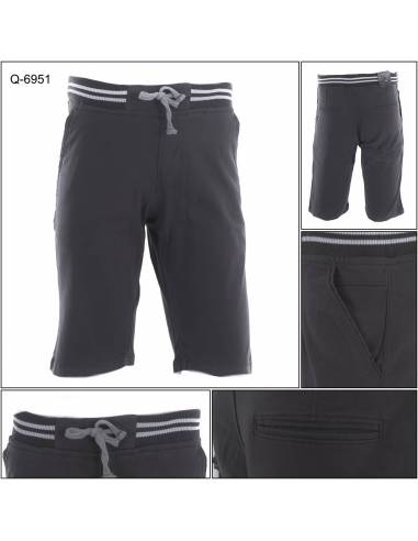 Celana Pendek Cowok Rib Kolor Erce 34-38