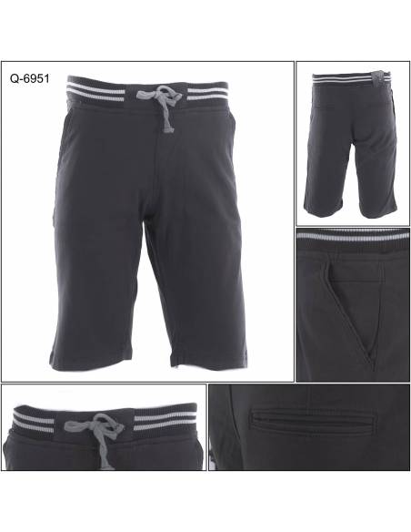 Celana Pendek Cowok Rib Kolor Erce 34-38