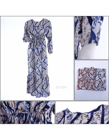 House Dress/Daster Cewek Lengan Panjang Omuda All Size