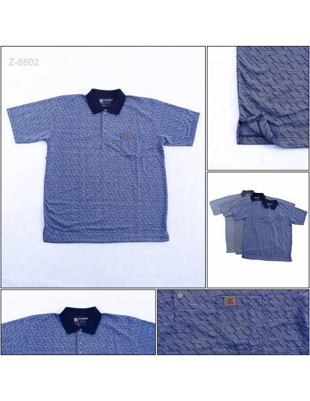 Kaos Kerah Cowok Lengan Pendek Picasso 3XL-4L