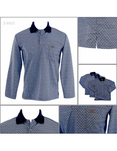 Koas Kerah Cowok Lengan Panjang Picasso M-L