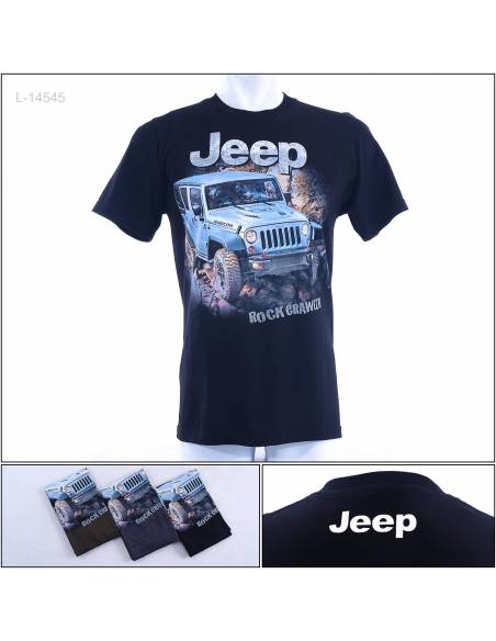 Kaos Oblong Cowok Lengan Pendek Jeep S-M