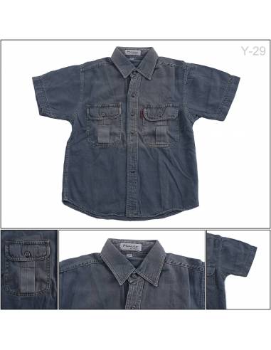 Kemeja Jeans Anak Cowok 7-9