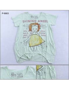 Kaos Oblong Cewek Lengan Pendek Pure Chics M