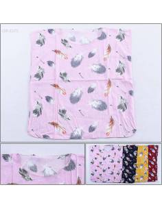 Atasan Kaos Cewek Tanpa Lengan Omuda All Size