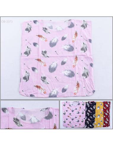 Atasan Kaos Cewek Tanpa Lengan Omuda All Size