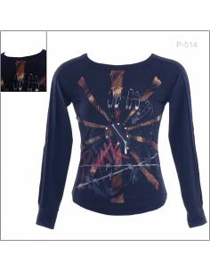 Kaos Oblong Cewek Lengan Panjang Meiling