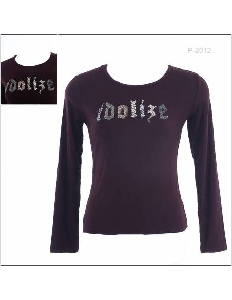 Kaos Oblong Cewek Lengan Panjang Celino