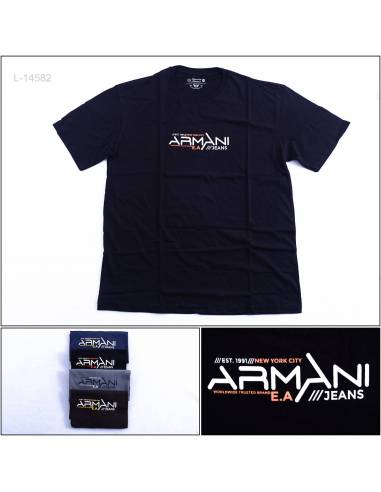Kaos Oblong Cowok Lengan Pendek Armani Big Size