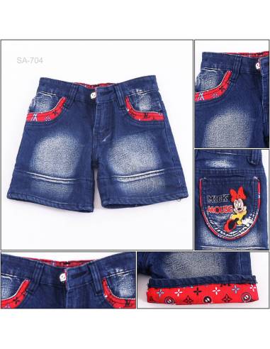 Celana Pendek Jeans Anak Cewek Beauty 16