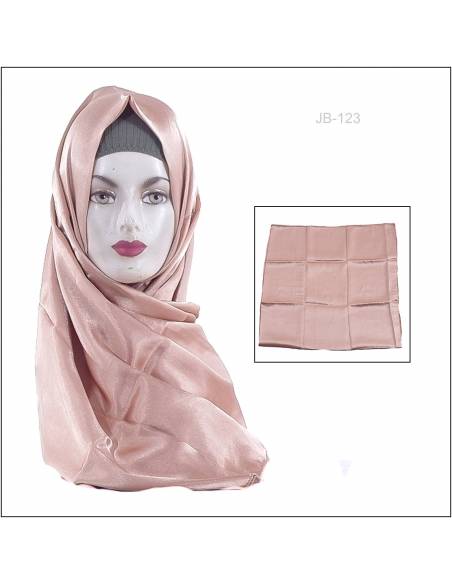 Jilbab Segi Empat Satin Bella Square