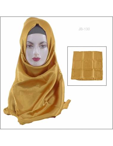 Jilbab Segi Empat Satin Bella Square