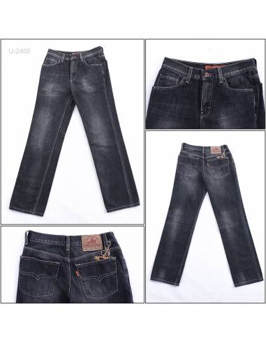 Celana Panjang Jeans Reguler Cowok Lea 30