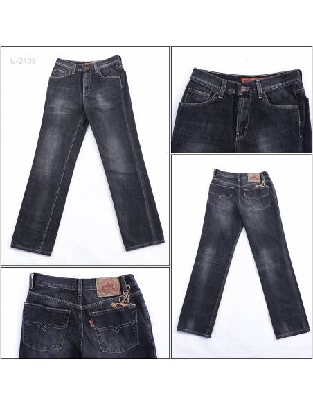 Celana Panjang Jeans Reguler Cowok Lea 30