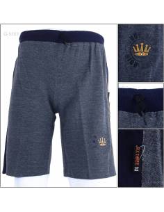 Celana Pendek Rib Kolor Cowok Six Three M