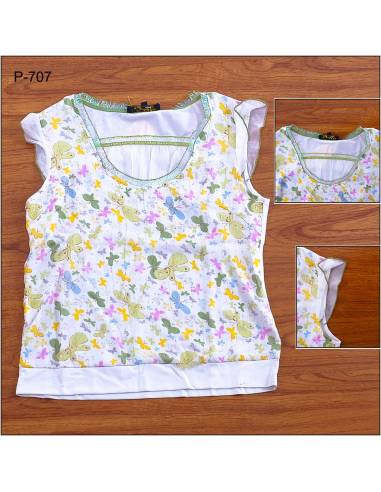 Kaos Singlet Cewek Tanpa Lengan