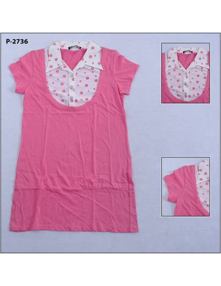 Atasan Kaos Cewek Lengan Pendek All Size