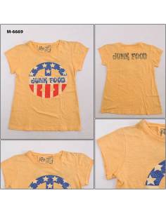 Kaos Cewek Lengan Pendek