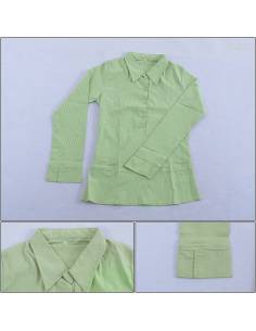 Kemeja Cewek Lengan Panjang All Size