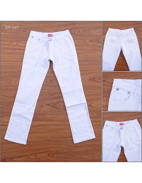 Celana Panjang Katun Stretch Cewek