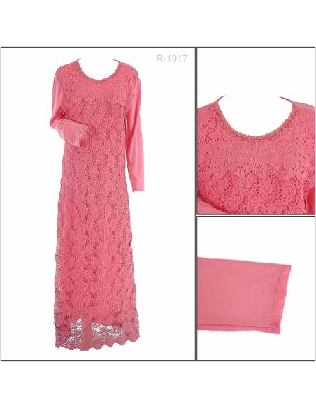 Long Dress Cewek All Size