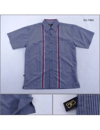 Kemeja Cowok Regular Lengan Pendek Topten XL