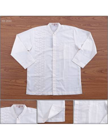 Kemeja Muslim Cowok Lengan Panjang Gufo S-L