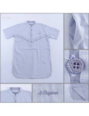 Kemeja Muslim Cowok Lengan Panjang At-thayamum