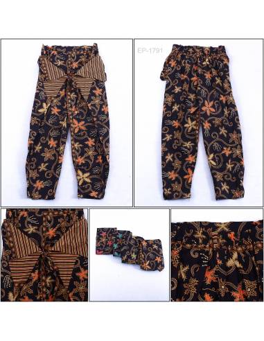 Celana Panjang Cewek Motif Batik Yoka