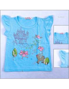 Kaos Oblong/T-shirt Anak Cewek Lengan Pendek 18