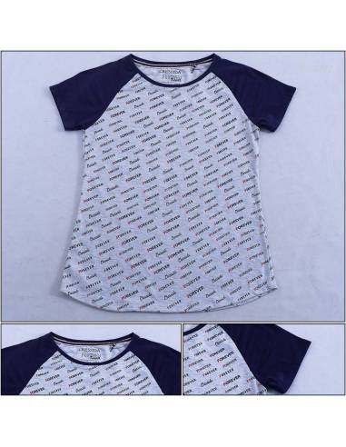 Kaos Oblong Cewek Lengan Pendek Cressida M