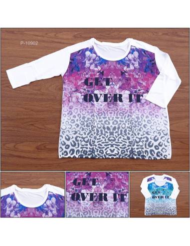 Kaos Oblong Cewek Lengan Panjang Lumeire