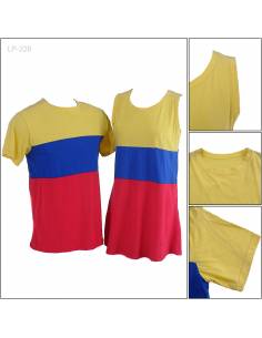 Kaos Oblong Cauple Lengan Pendek Lunix All Size