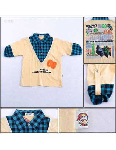 Kaos Kerah Anak Cowok Lengan Pendek BigBoy 14