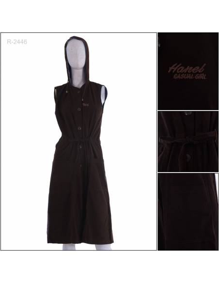 Overal Panjang Cewek Tanpa Lengan Hanel M-XL