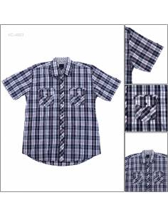 Kemeja Cowok Regular Lengan Pendek Nominate XL