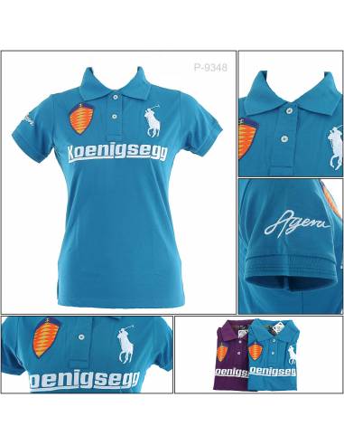 Kaos Kerah Cewek Lengan Pendek Polo M