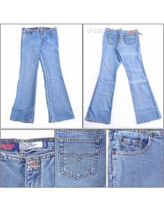 Celana Panjang Jeans Reguler Cowok Cutbray Lea 29